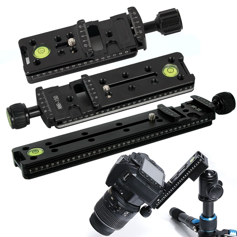 Slide Rail Rrs Lange Quick Release Plaat Klem Lange-Focus Zoom Lens Ondersteuning Holder Bracket Voor Arca Swiss Statief camera Balhoofd