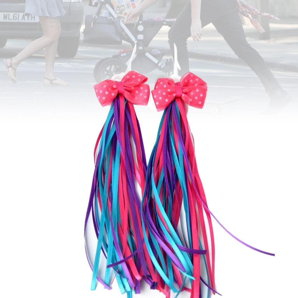 2 par c typ barn cykel streamers cykel styrband band barn skoter tofsar barn flickor pojkar cykel styr leksak