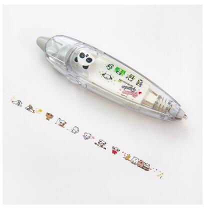 Cinta de corrección decorativa Kawaii de varios patrones, Corrector para diario, papelería, suministros escolares, accesorios