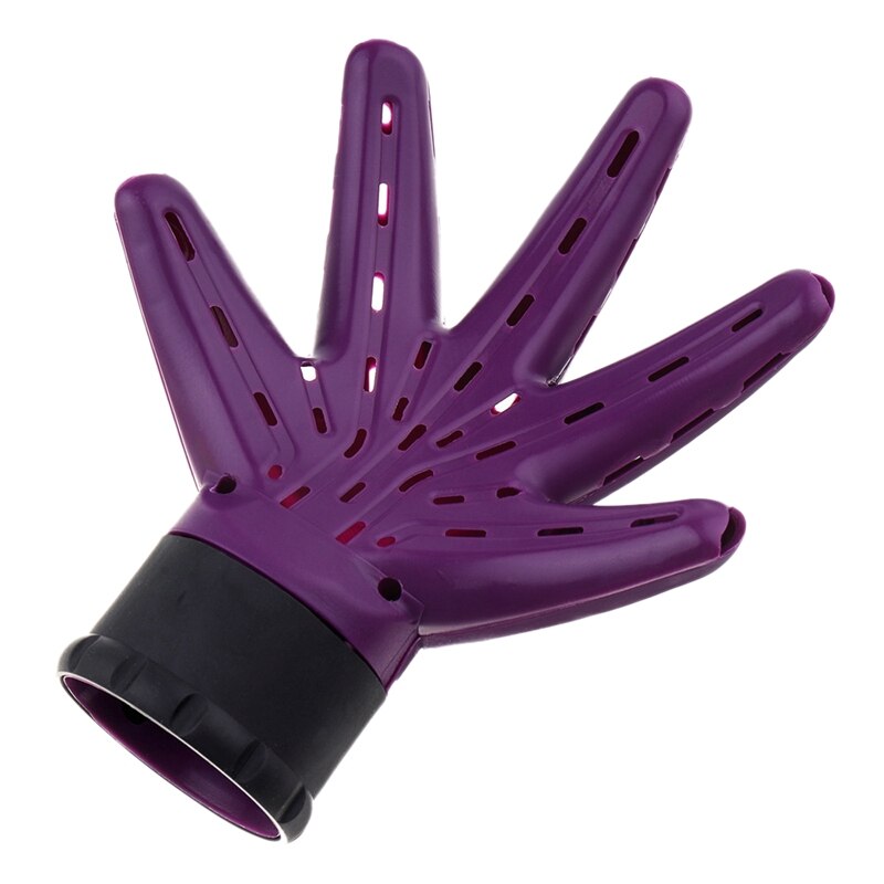 Hand Shape Plastic Hair Dryer Diffuser Hairdressing Salon Hand Type Wind Blower Salon Hair Curling Hair Tool Access