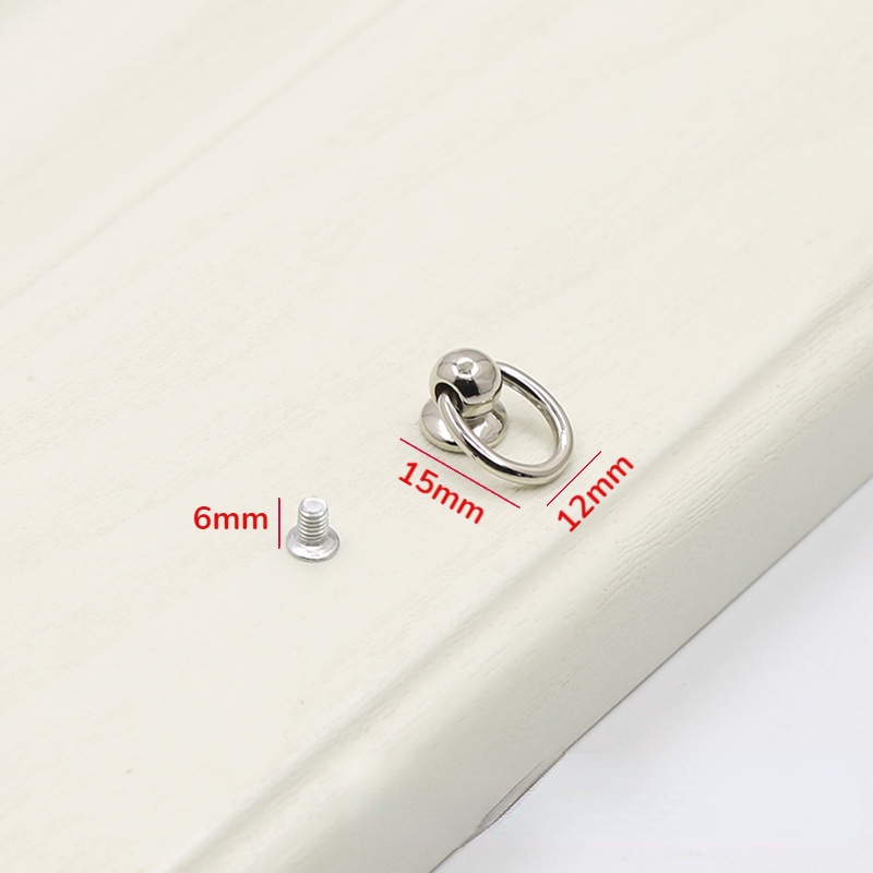 Boîte à bijoux avec petites poignées, trou unique, petite boucle ronde, boîte à main, petits boutons, boîte artisanale, tirettes: WHITE