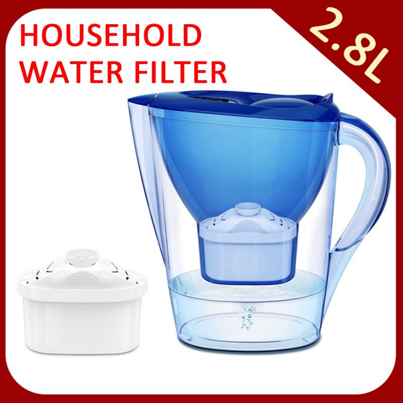 2.8l husstand direkte drikke netto kedel køkkenhane vandhane rensemaskine mini bærbar aktivt kul kopper filterkande