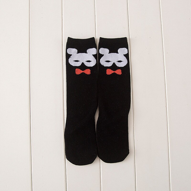 0-6 yrs Knee High Sock Animal Cat leg warmers For newborns infantile thick warm Children socks Baby Boys Girl fox Socks cotton