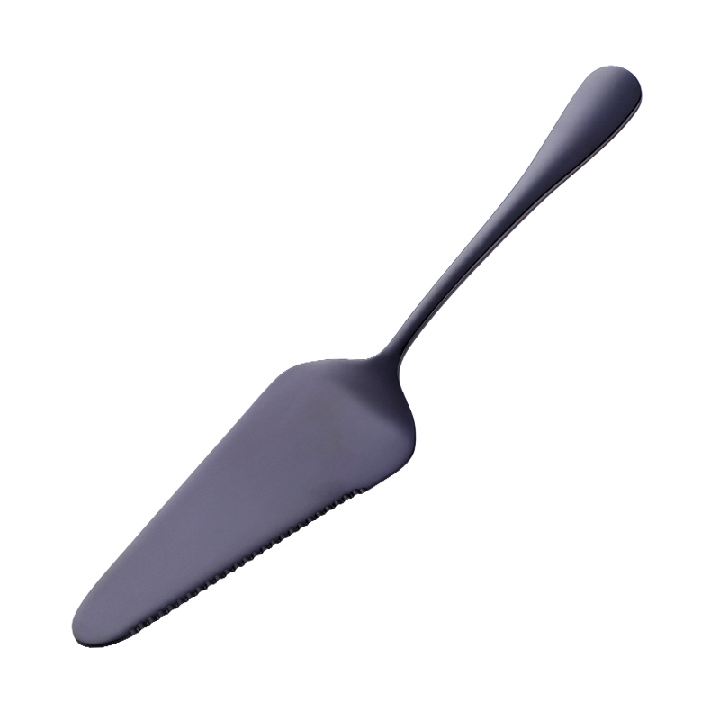 2 stk rosegull konditordeig kutter skraper bake svart kniv brød kakespade bryllupskake dekorasjonskniv sett: Svart 2 stk