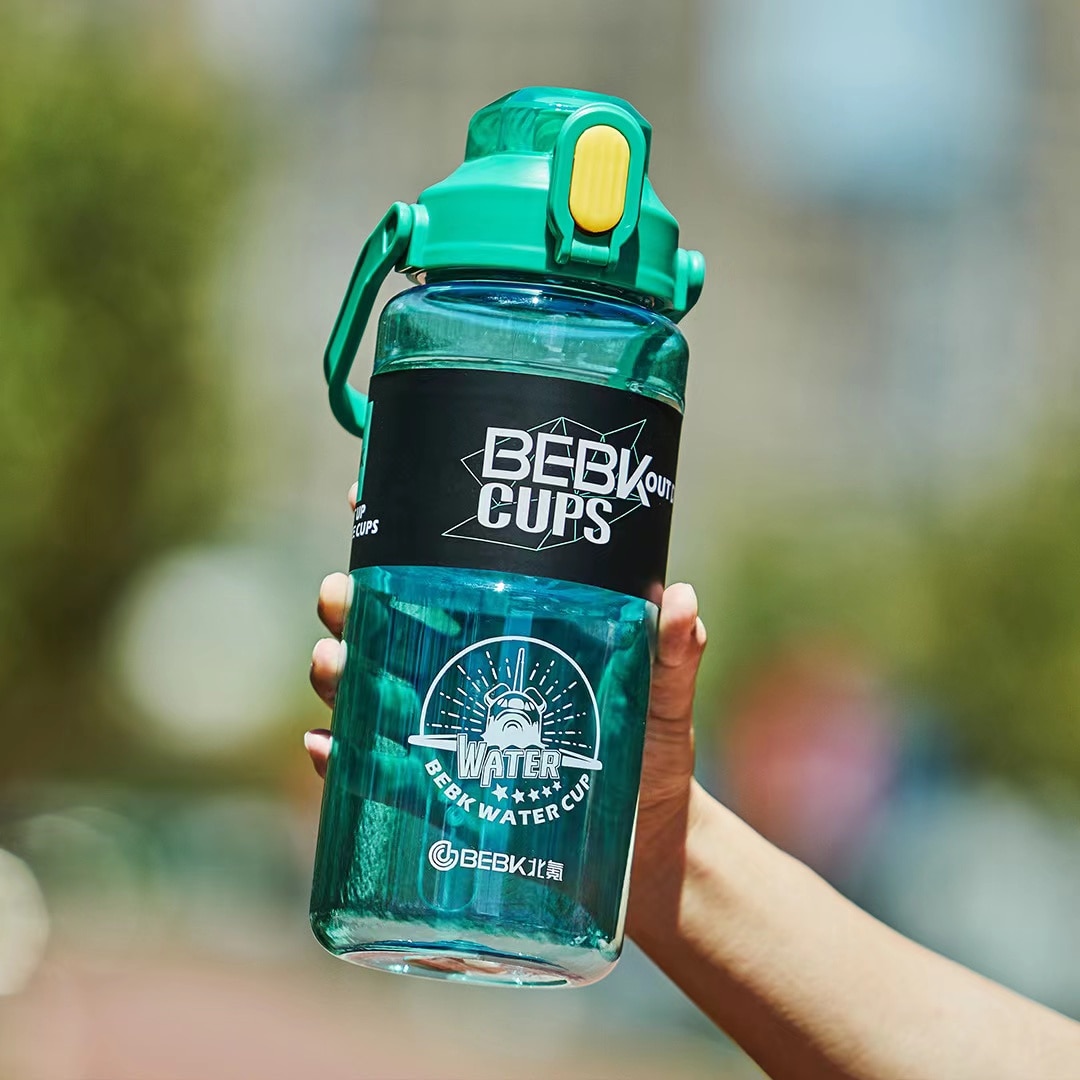 Sports Water Bottle 1500ML 2100ML 3000ML Protein Shaker Outdoor Travel Portable Leakproof Drinkware Plastic My Drink Bottle