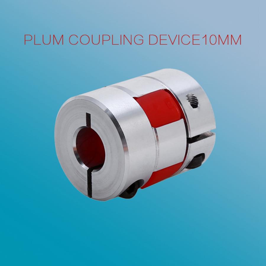 Shaft Coupler 8mm x 10mm Flexible Plum Shaft Coupling CNC Stepper Motor Encoder Coupler