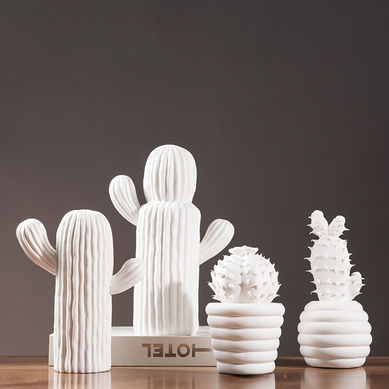 Scandinavische eenvoudige huisdecoratie ornamenten woonkamer tv-kast veranda wijnkast simulatie cactus display