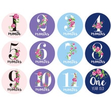 Maand Stickers Vaardigheid Stickers Voor Foto 'S Van Pasgeborenen En Zwangere Vrouwen