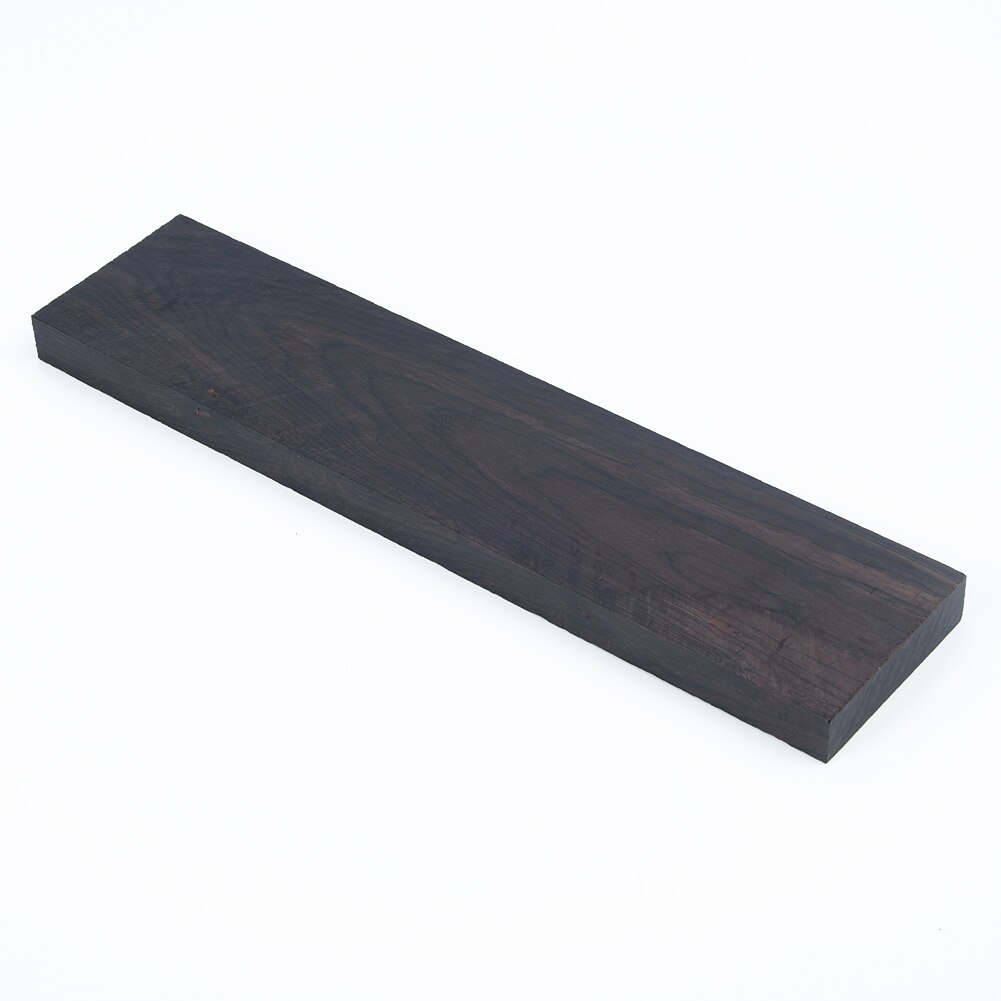 Bois d'ébène noir 20x4.5x1.1cm | Pour Instrument Musical, tourner les outils de marqueterie, Accents