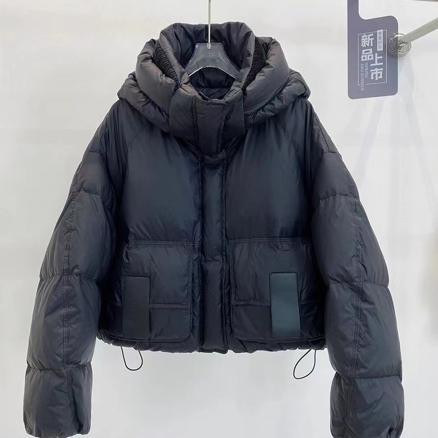 Winter Women Parkas Warn Casual Loose Women's Jacket Down Coats Solid Oversize Women's Winter Jacket Soft Cotton Puffer Jacket: XXL / Blue