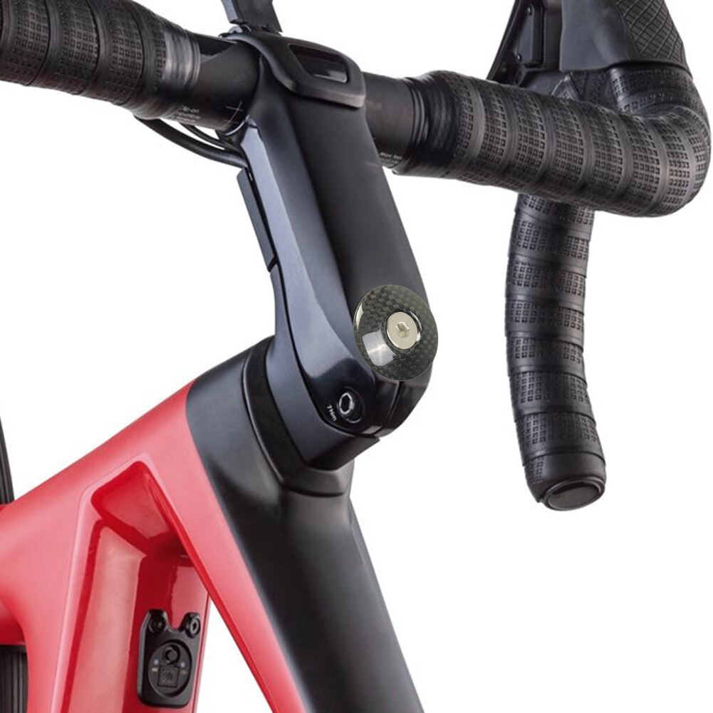 Fahrrad 28,6mm steuern Stern Mutter Gabel Rohr Deckel Fahrrad Headset oben Abdeckung mit Schraube Fahrrad Accessoies Fahrrad Teile bicicleta