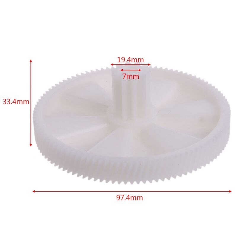 1Pc Meat Grinder Parts Plastic Gear for Kenwood MG300/400/450/500 PG500/520/510