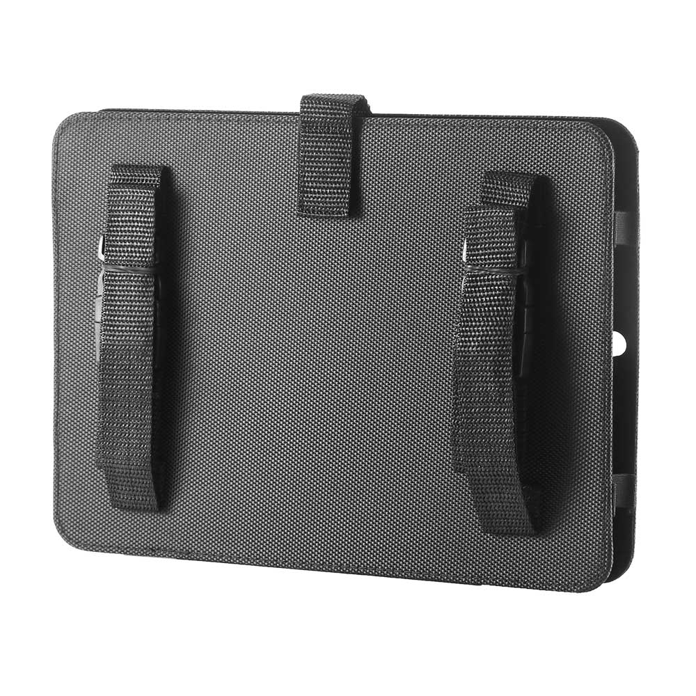 Draagbare auto hoofdsteun houder stoelriem hoes voor ipad beschermhoes voor dvd-speler tablet ophangtas