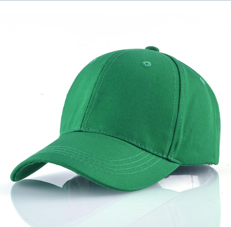 Baseballowy dla obu płci czapki dla mężczyzn kobiety 100% bawełna stałe czapki tirówki czarna czapka typu Snapback kości Mosculino na wolnym powietrzu zwykły regulowana czapka golfowa: zielony