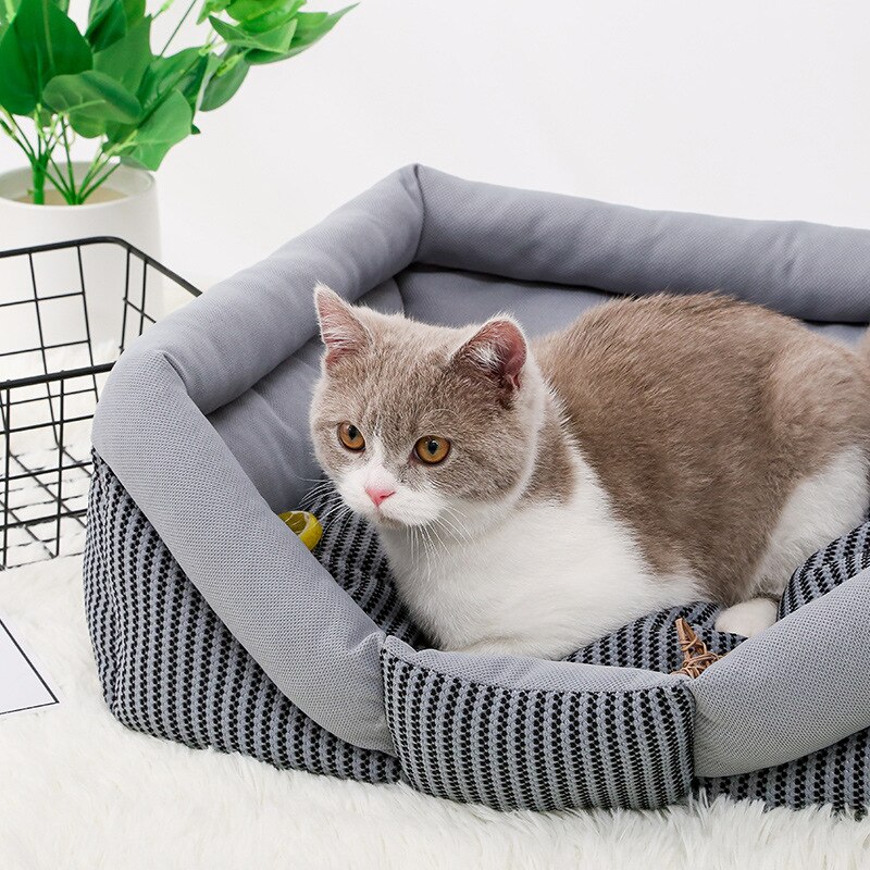 Pet House Mat Dog Bed Sofa Kennel Cat Nest Puppy Couch For Small Large Dogs All Seasons Teddy Chihuahua Bulldog Labrador Bedding