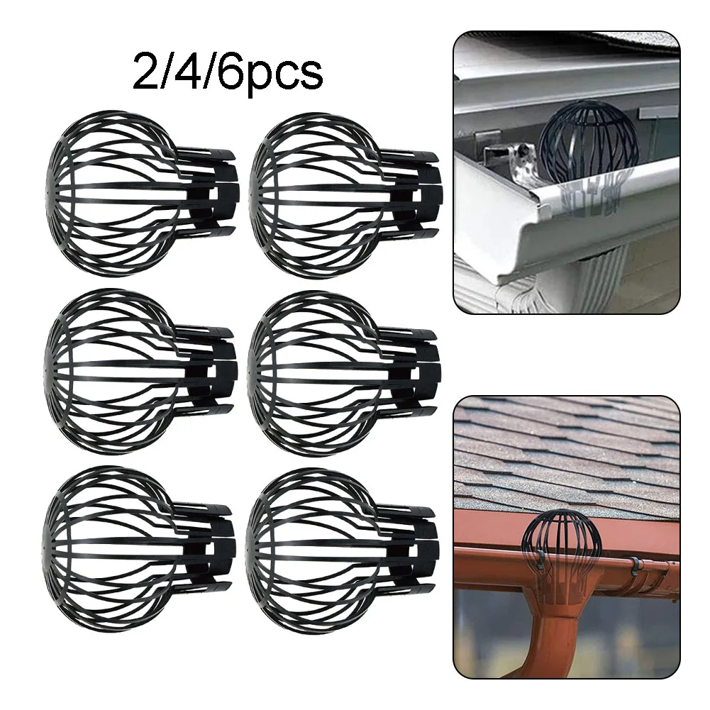 Regenpijp Filter Goot Guards 2/4/6 Stuks Set Puin Vuil Beschermen Outdoor Afvoer Cover Goot blok Voor Stoppen Verstopping Bladeren