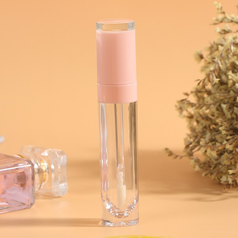 8ml abs lipgloss tubes lege plastic lippenbalsem tubes met staafje witte dop lip glaze container cosmetische verpakking: Pk