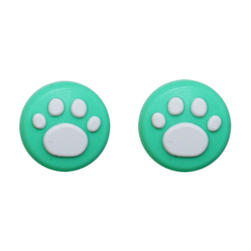 2PCS Lovely Cat Paw Thumb Stick Grip Cap Joystick Cover For Nintendo Switch NX Lite Joy-Con Controller Gamepad Thumbstick Case: 11