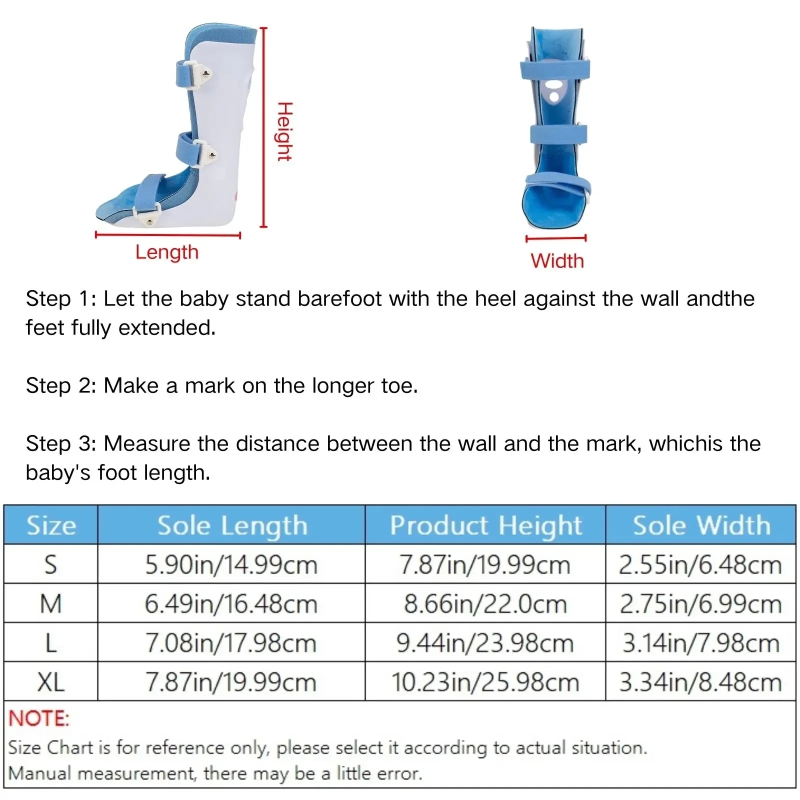 Verstelbare Ademende Enkel Voet Breuk Brace Stabilisator Fixatie Enkel Breuk Verstuiking Protector Enkel Bevestiging Spalk: Transparant / xlarge
