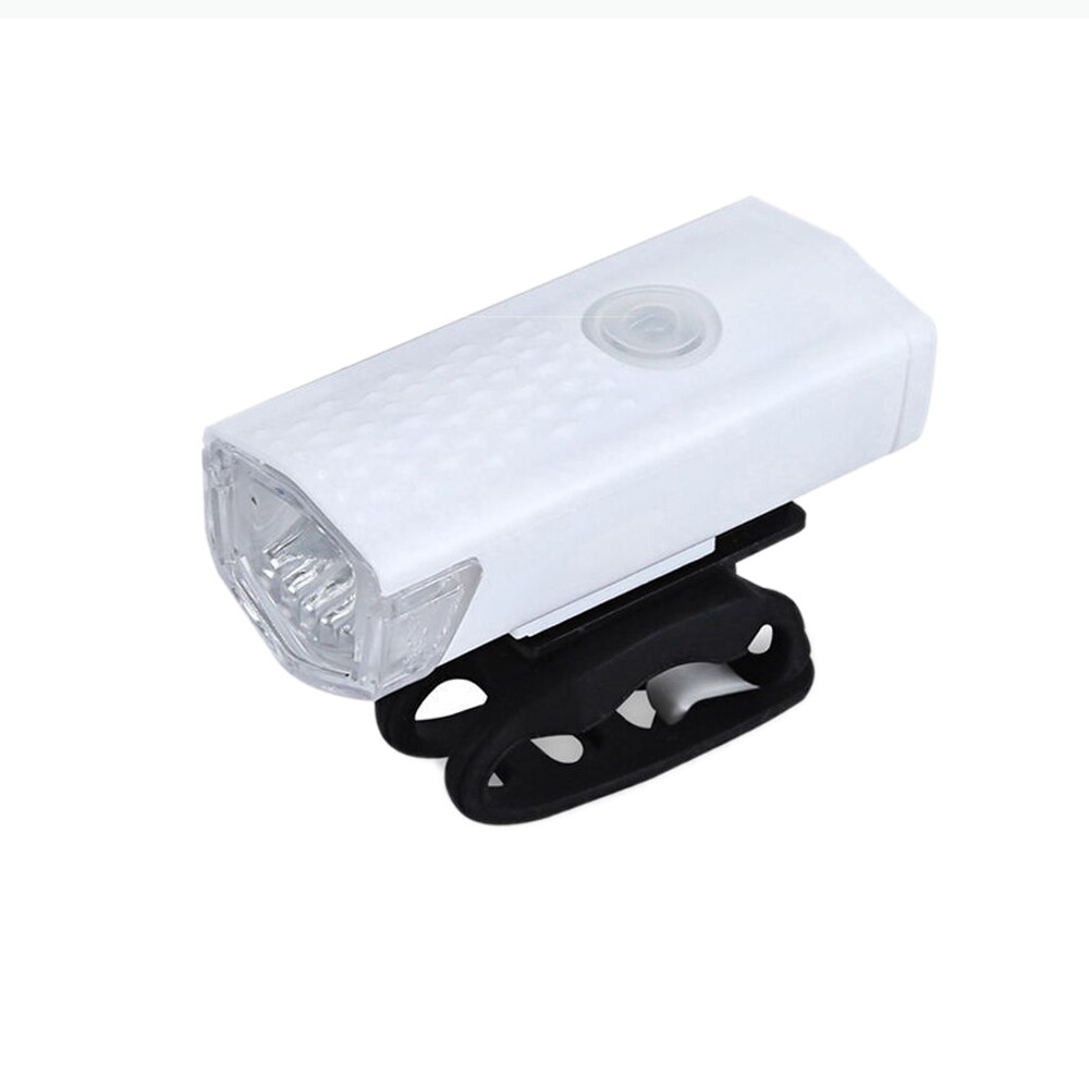 Bike Bicycle Light Headlight Battery USB LED Rechargeable Waterproof Handlebar Frame Lamp Flashlight High Luminosity White Other: White Headlight only