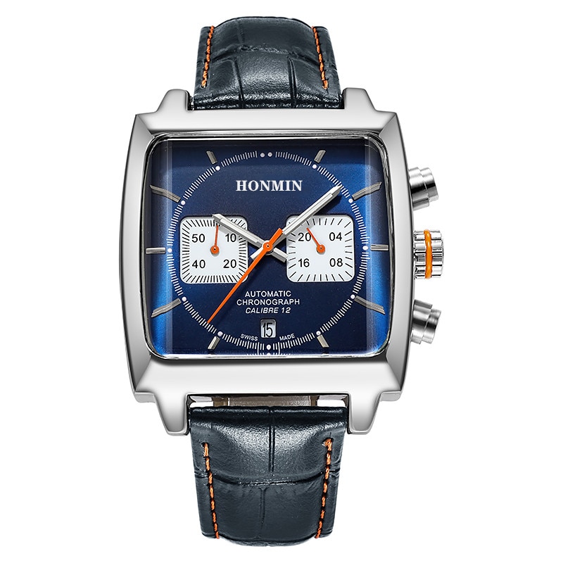 Honmin Luxe Horloge Sport Quartz Horloge Mannen Mode Horloges