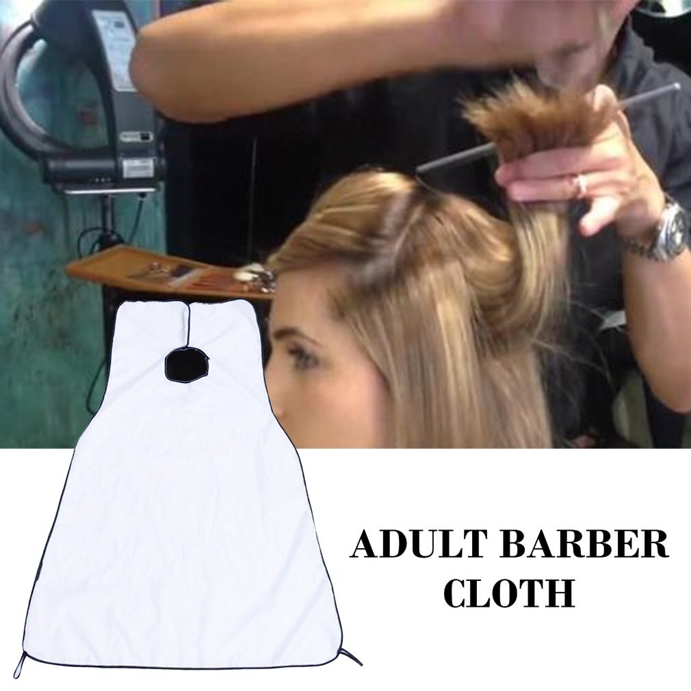 Volwassen Haar Doek Doek Non-stick Schort Mantel Sjaal Kapsel Bib Hair Cut Haar Geschikt Voor Huishoudelijke Haarverf