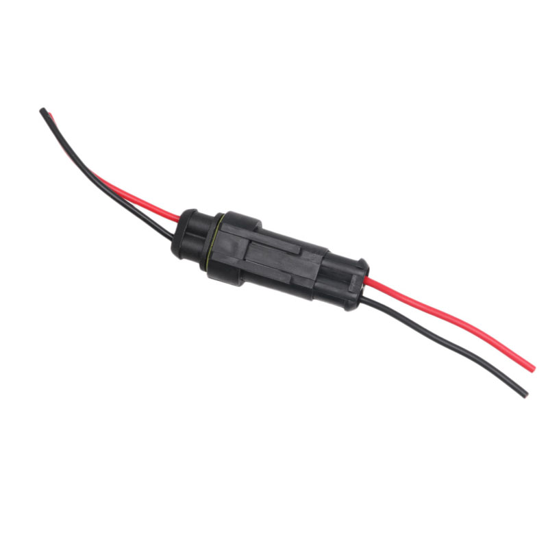 Connecteur électrique étanche pour voiture, 5X2 broches, Kit de fil de prise, , directe
