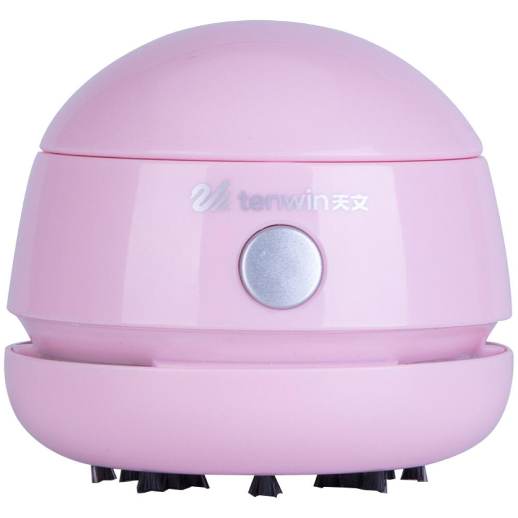 Smart Home Desk Vacuum Dust Cleaner Student Stationery Auto Cleaning Access: Pink