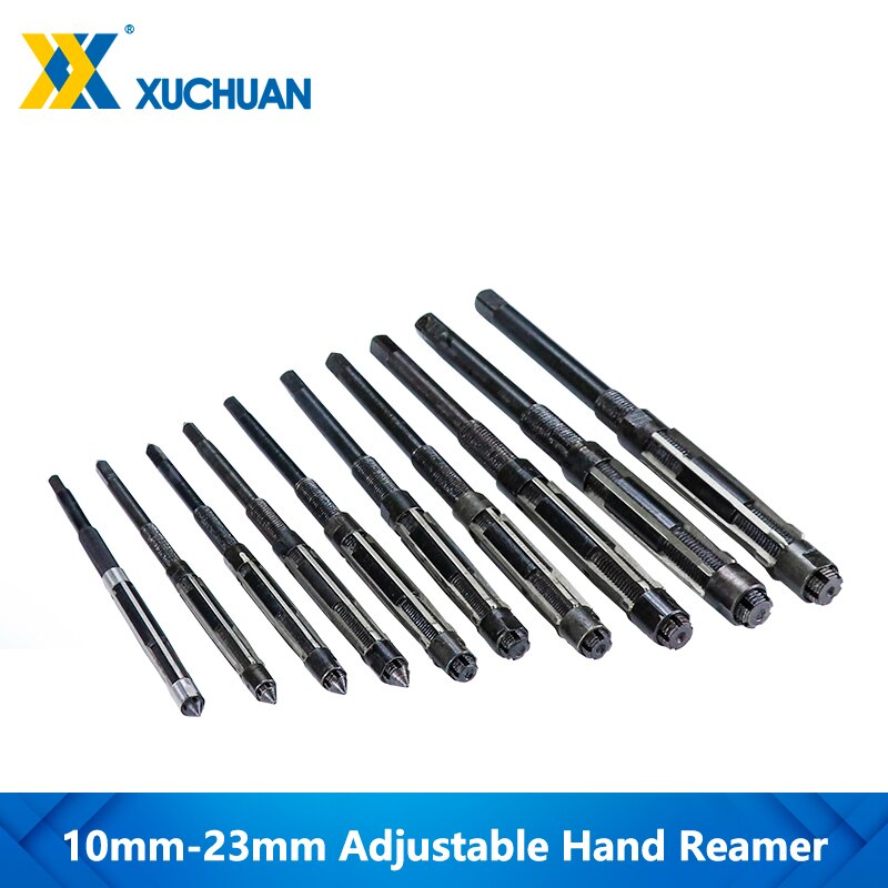 Adjustable Hand Reamer Size Range Alloy Steel Reamer 10mm-23mm Lathe Cutting Tools Adjustable Hand Reamer Core Drill Bits