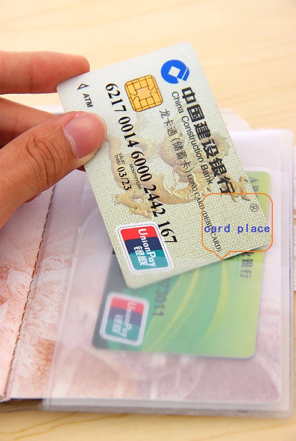 Reizen Paspoort Cover Waterdicht Vuil Transparante Frosted Id Card Houders Vrouwen Mannen Mode Visitekaartje Paspoort Case Purse