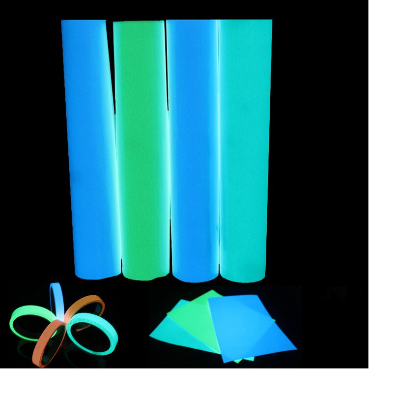 3M Luminous Tape Sticker High Visibility Waterproof Glow in the Dark Reflective Stripes Night Safety Warning Tape DIY Cinema