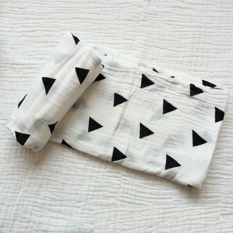 Mousseline Katoen Gaas Badhanddoek 2 Lagen Baby Handdoek Baby Inbakeren Handdoek Ins Explosies Winkelwagen Zetel Deken: color 7