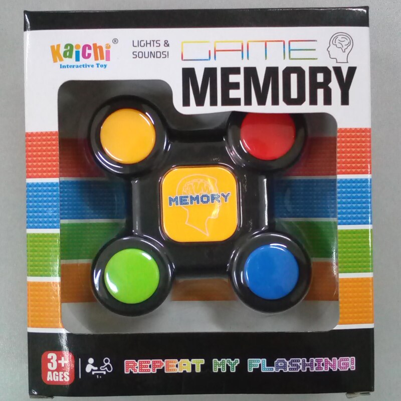 Plastic Educatief Creativiteit Memory Spel Speelgoed Met Lichten En Geluiden Quiz Game