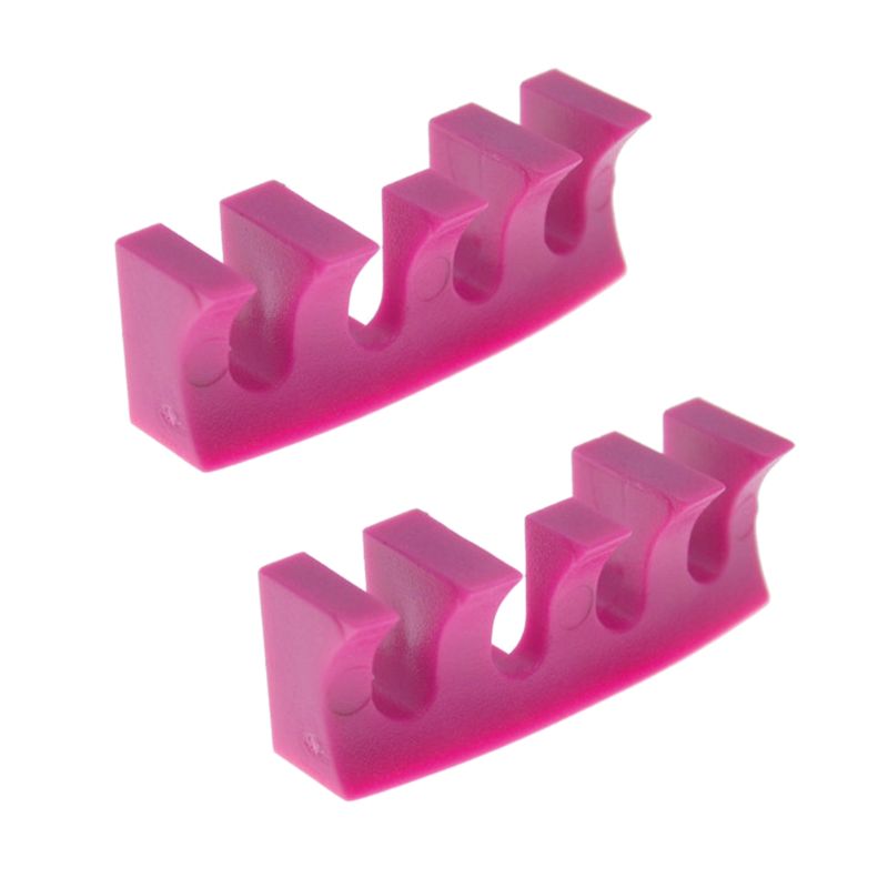 2pcs Badminton Stringing Machine Tool Racket Load Spreader Adapter Universal Protector Attachment: Pink