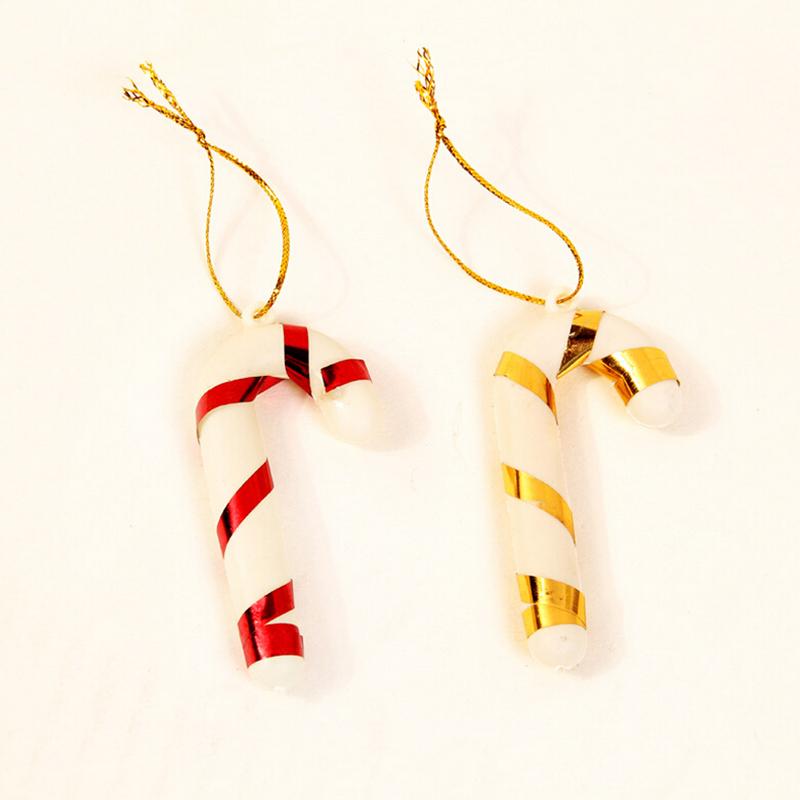 6 Stks/set Opknoping Candy Cane Kerstboom Ornamenten Party Tree Hanger Decor Kerstboom Kerstballen Home Decorations