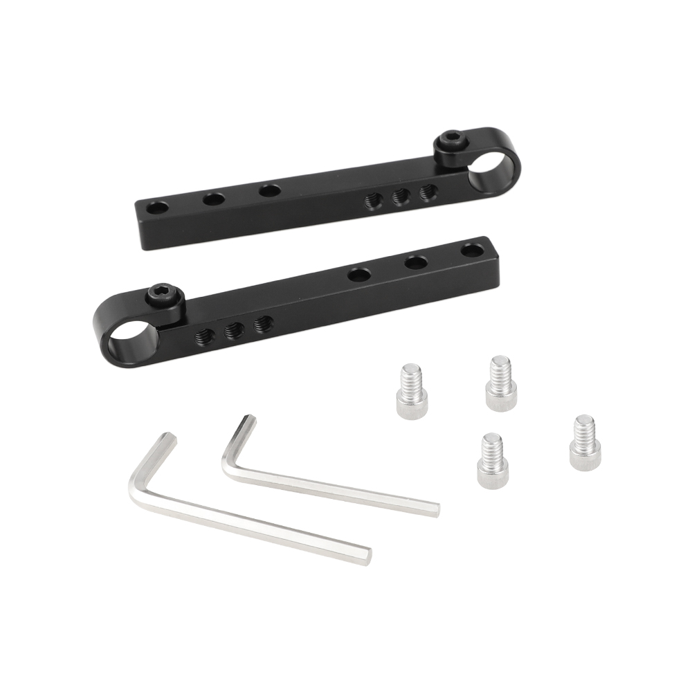 HDRIG Universal Top Cheese Plate + Camera Base Plate For DIY DSLR Camera Cage Rig: black