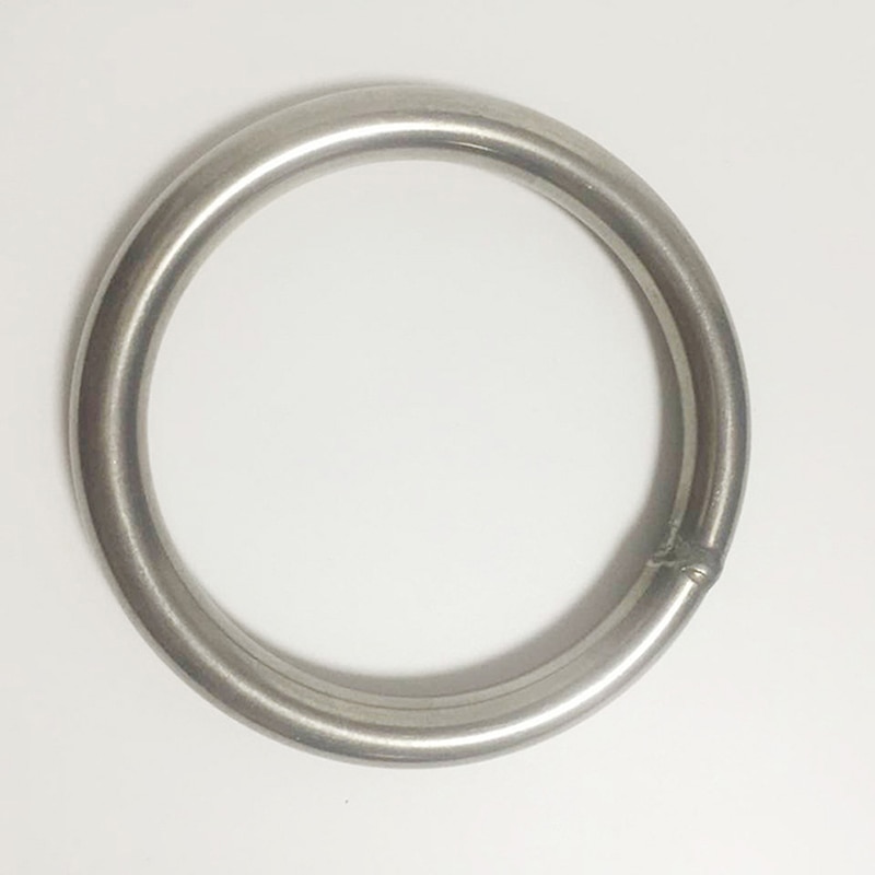 1pcs Stainless Steel Ring 304 Welding Ring Welding Circle O-ring Silver Shopping