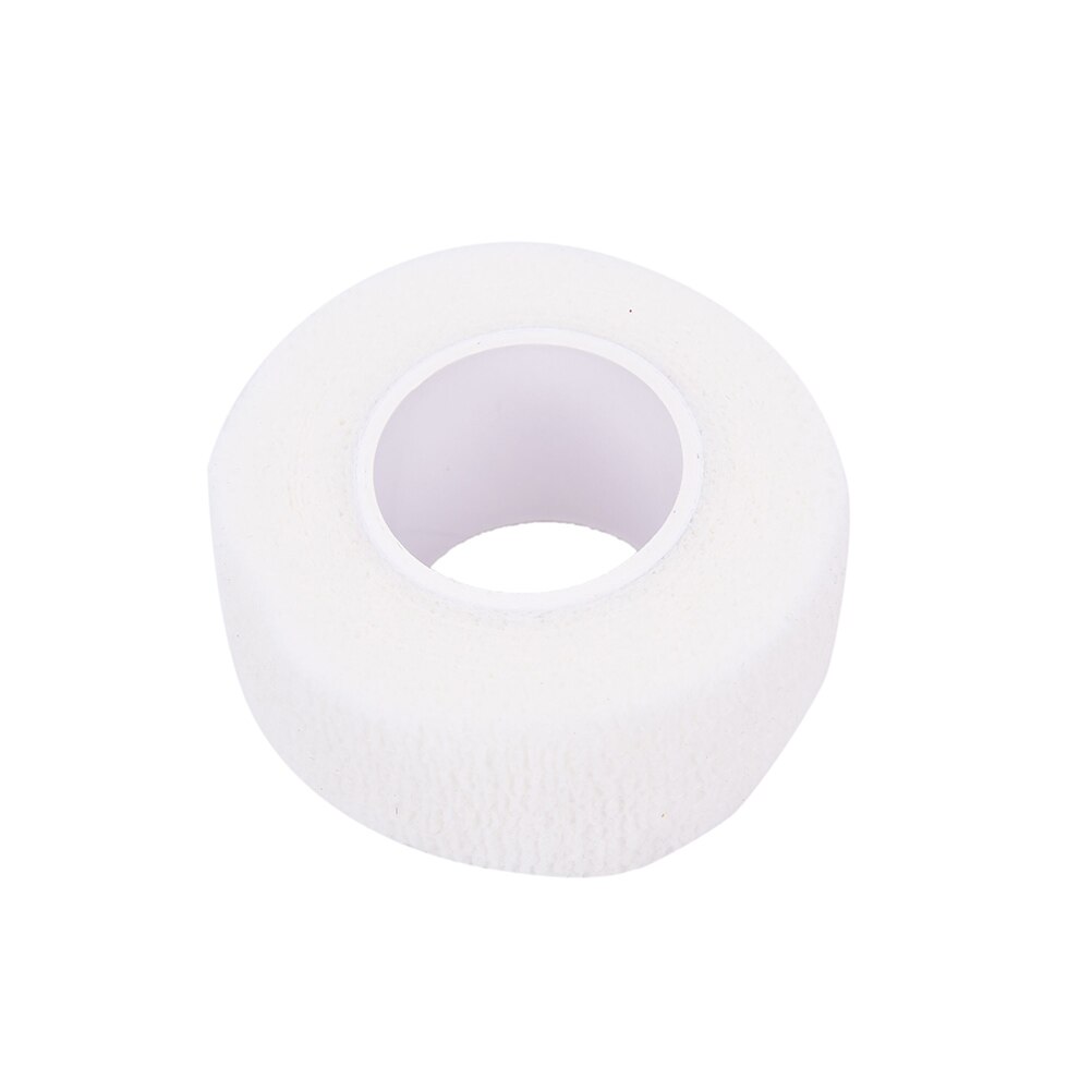 Vandtæt og åndbar 4.5m x 2.5cm selvklæbende bandageindpakning elastisk klæbende førstehjælpstape: Hvid