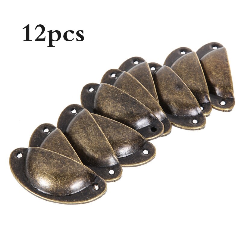 Vintage skåp knoppar och handtag skåp dörr skåp låda möbler hårdvara antik mässing dra handtag hem: 02