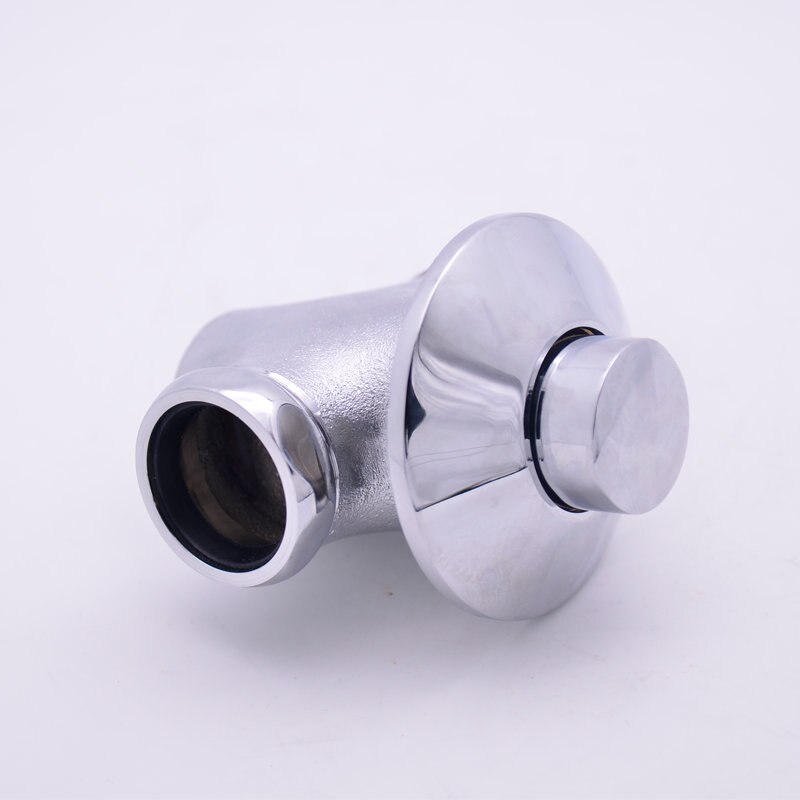 SPRING SUMMER Buried wall Brass Manual Lever Handle Toilet Flush Valve Time Delay Self Closing Exposed