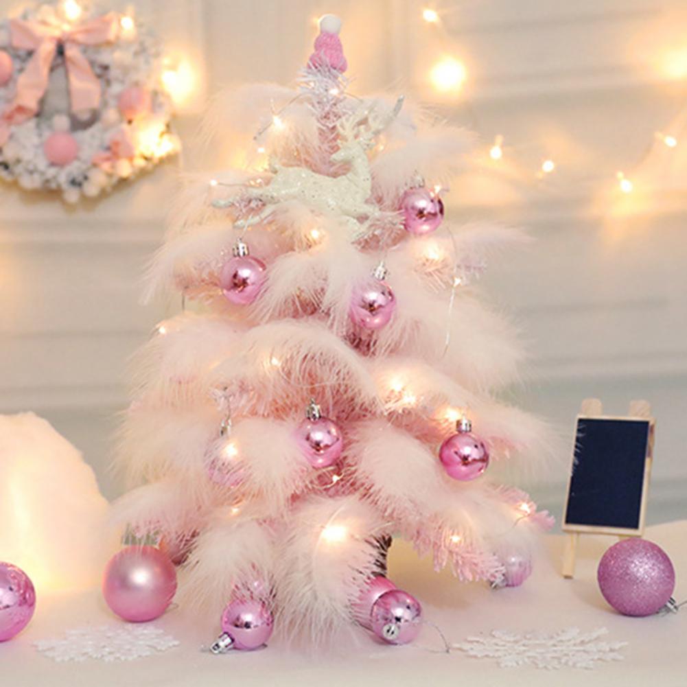 45cm Christmas Tree LED Light Fine Workmanship PVC Artificial Table Top Christmas Tree Artificial LED Light Xmas Tree for Home