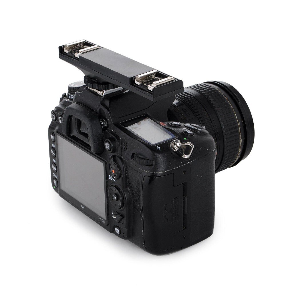 Dual Blitz Schuh TTL aus-Kamera Speedlite synchronisieren Kabel Arm Halterung für Nikon D3200 D5200 D5300 D7000 D7100 d7200 D800 D90 DSLR