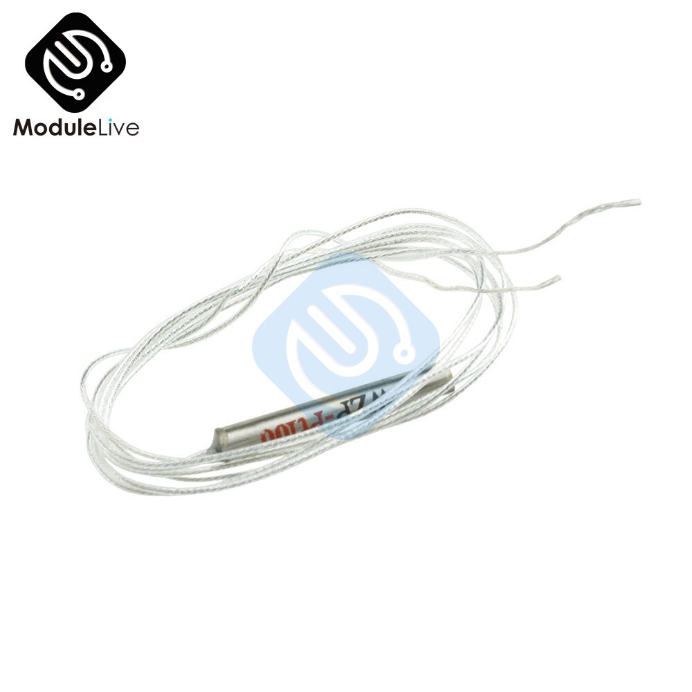 PT100 Platinum Resister Temperature Sensor Waterproof Temp Probe -20~450 Celsius