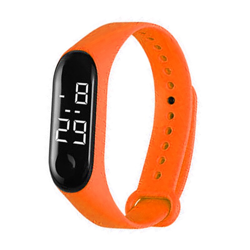 Armbandhorloge kinderhorloge meisjes jongens elektronisch sporthorloge led digitaal kinderhorloge studentenhorloge: A11