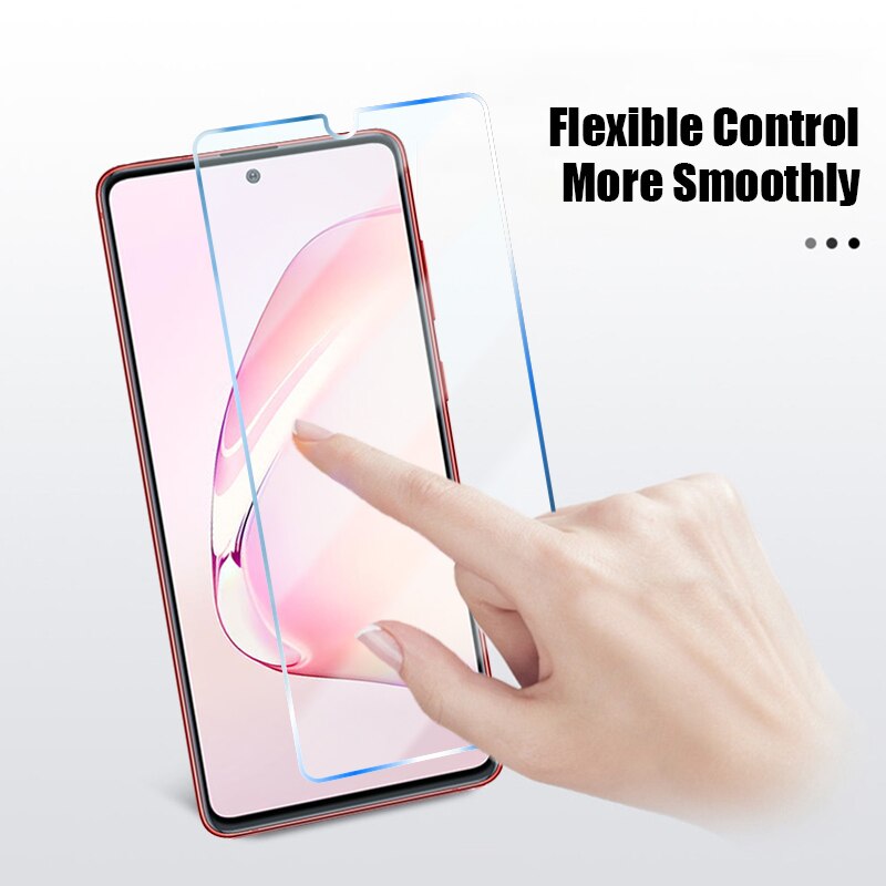 Verre trempé 4 en 1 pour samsung  m31 m21 m51 m31s m11 , protecteur d'écran pour appareil photo pour samsung  a71 a51 a52 a72 5g a21s a31 a32 verre