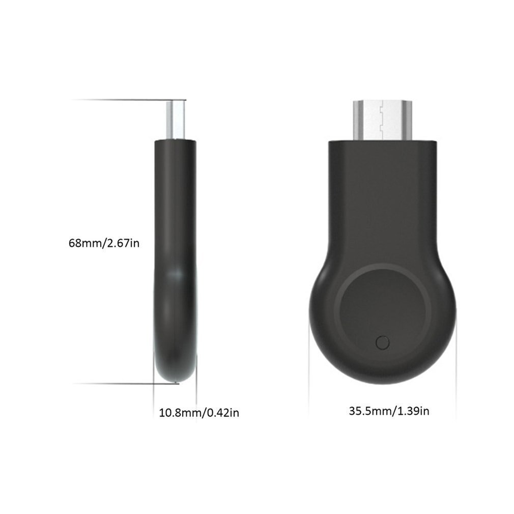 Screen 1080P WiFi Display Receiver HDMI-Compatible TV Dongle Airplay Miracast Wireless Display Mirroring Devices Media