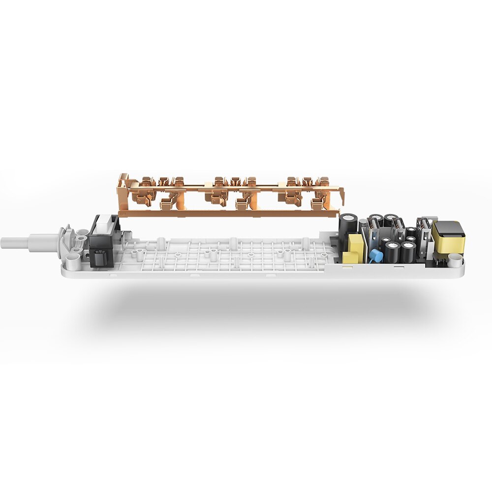 Xiaomi Mi ue multiprise 3 prises ue Standard 3 Ports USB Charge rapide 750 ℃ résistance à la flamme prise ue avec câble 1.4m