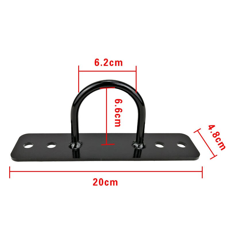 Iron Battle Fitness Rope Ceiling Wall Mount Anchor Bracket Durable Gymnastic Rings Swings Hammocks Wall Hook Fitness Equipment
