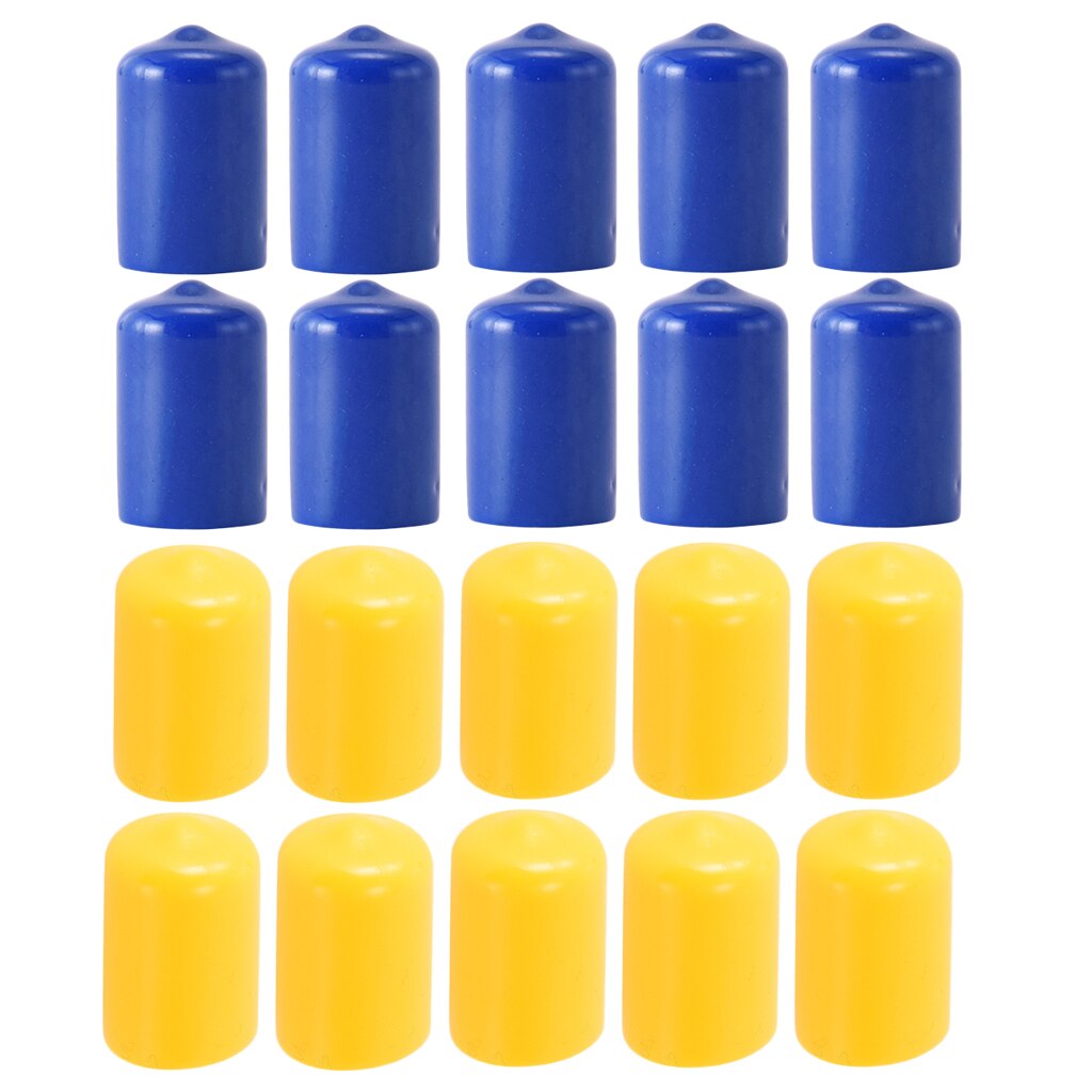 Set of 20 Durable Pool Cue Protector Billiards Accessories for Snooker