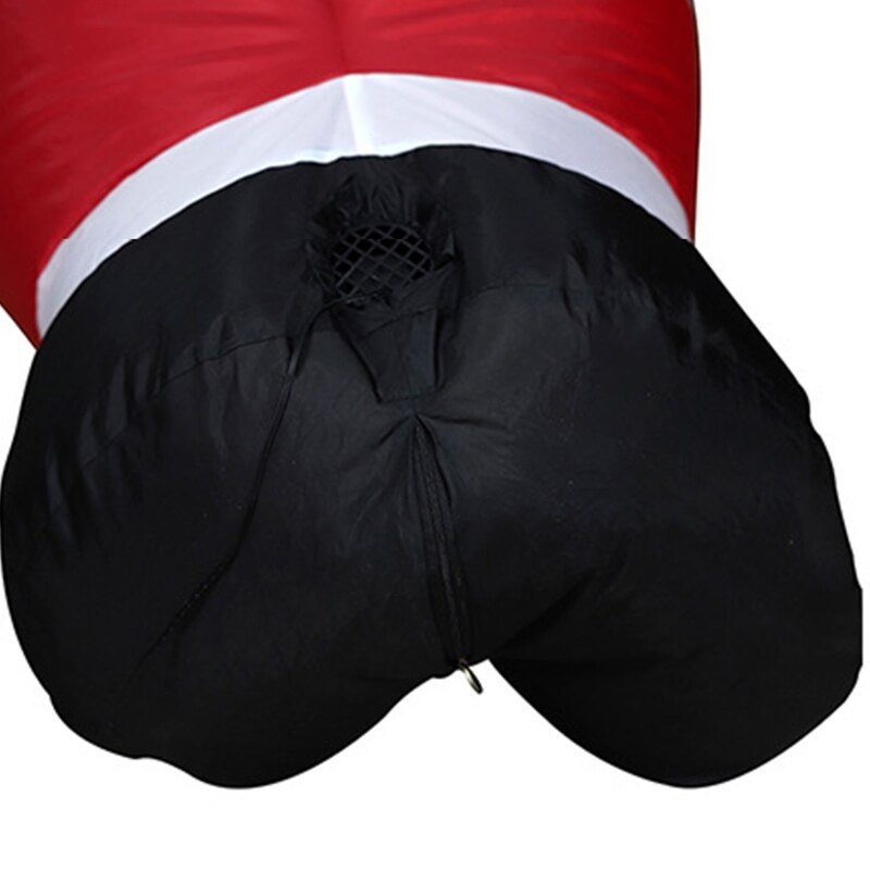 Christmas Santa with Candy Canes Inflatable Airblown Ornaments Prop Yard Giant P31B